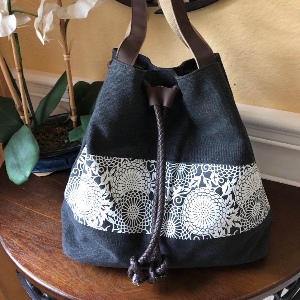 Final Sale High Quality Canvas Drawstring Bag